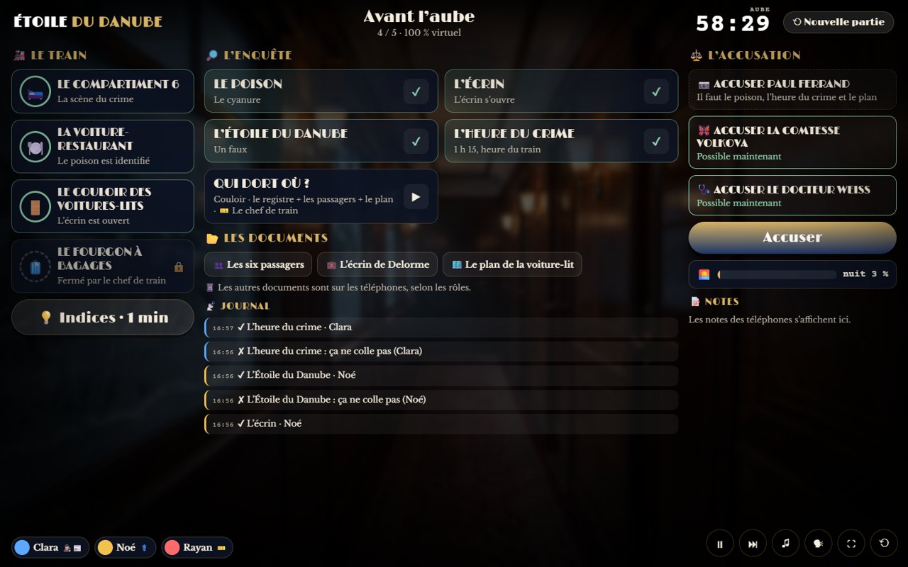 Meurtre à bord sur la télé