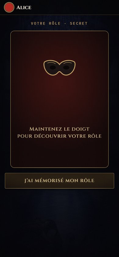 Un rôle secret sur un téléphone